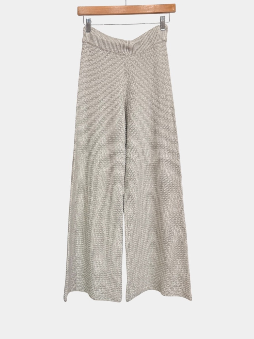 #009 - ANTHROPOLOGIE - RD STYLE - CROCHET WIDE LEG PANTS